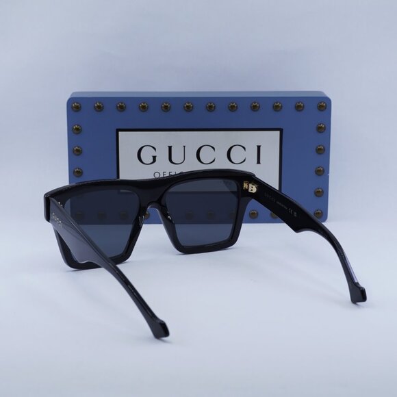 Final Price! Gucci GG0962S 005 Black/Grey Sunglasses - Picture 11 of 12